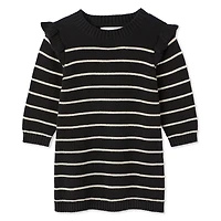 Robe chandail à rayures George pour bébés filles Tailles 0-24 mois