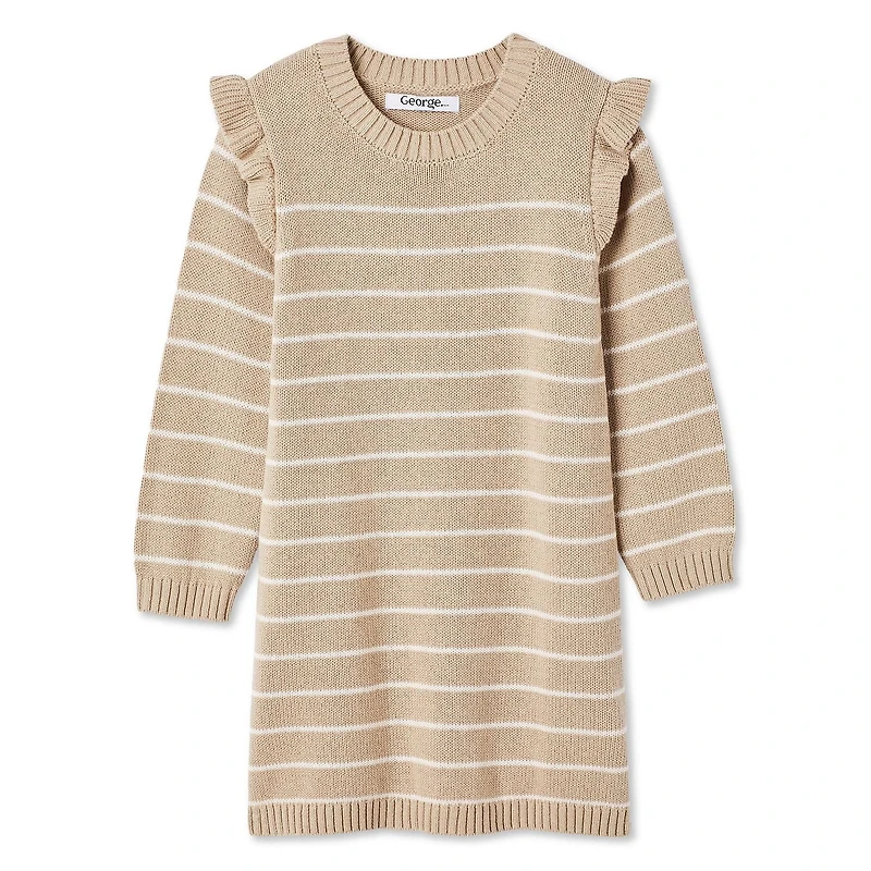 George Toddler Girls' Stripe Sweater Dress, Sizes 2T-5T