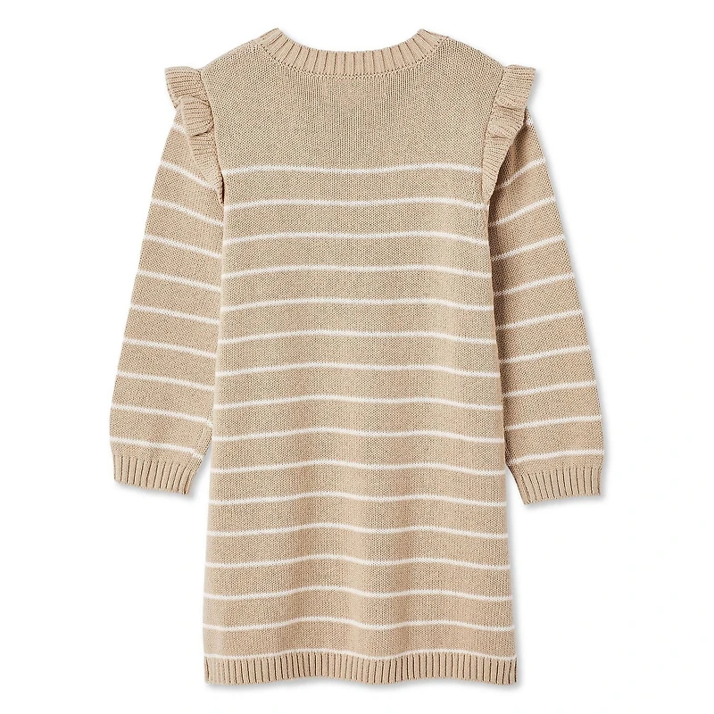 George Toddler Girls' Stripe Sweater Dress, Sizes 2T-5T