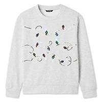 Chandail de Noël en molleton lumineux George pour femmes Tailles TP–TTG