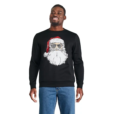 George Men's Light Up Holiday Popover, Sizes S-XL
