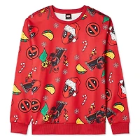 Marvel Men's Deadpool Holiday Popover, Sizes S-XL