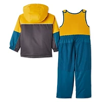 George Toddler Boys' Snow Suit 2-Piece Set, Sizes 2T-5T