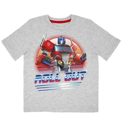 Transformers T-shirt col rond à manches courtes pour garçon