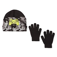 George Boys' Toque and Gloves 2-Piece Set