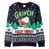The Grinch Men's Crew Neckline Popover