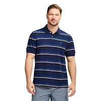 IZOD PIQUE POLO STRIPE, S-XXL