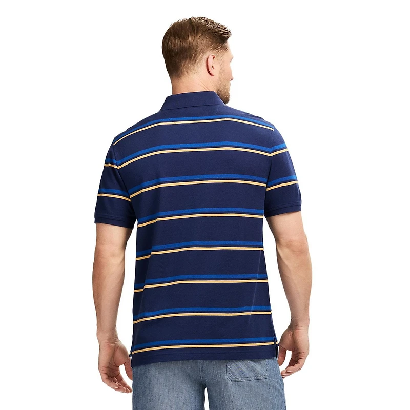 IZOD PIQUE POLO STRIPE, S-XXL