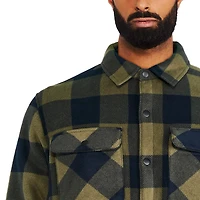 Surchemise en molleton teddy George pour hommes Tailles P-2XL