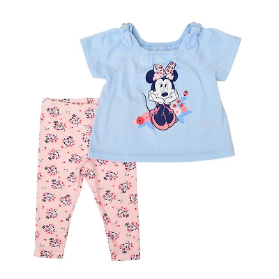Disney Minnie Mouse ensemble legging pour filles