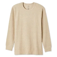 George Men's Waffle Crew Neckline Popover, Sizes S-XXL