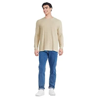 George Men's Waffle Crew Neckline Popover, Sizes S-XXL