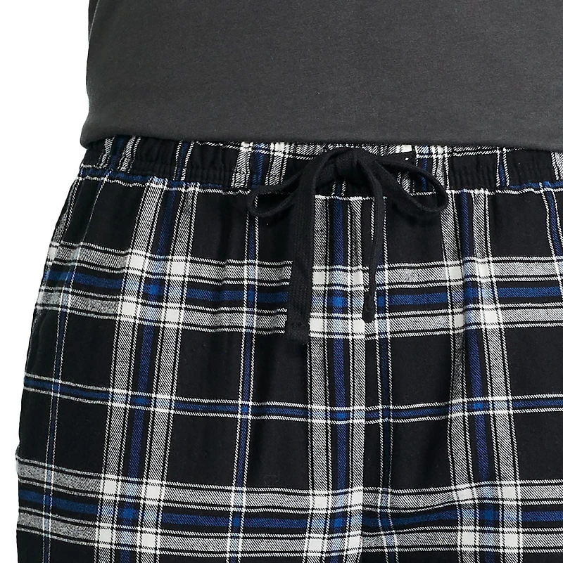 Jogger de nuit en flanelle George pour hommes Tailles P-TG