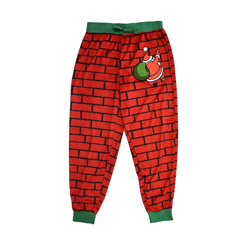 Pantalon de nuit George The Santa Chimney pour hommes