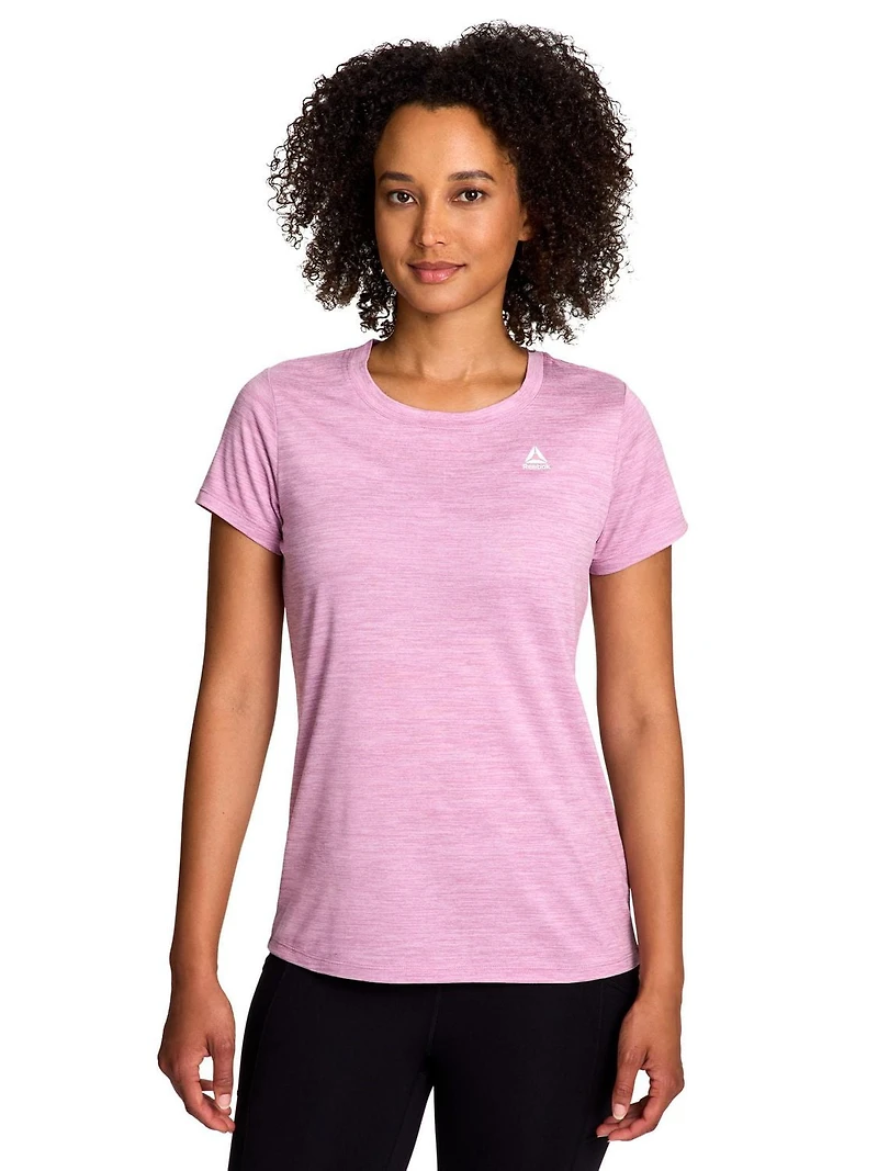 Reebok Legacy Performance T-shirt à manches courtes pour femmes Tailles XS-2XL