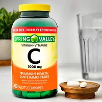 Spring Valley Vitamine C 1000mg FORMAT ÉCONOMIQUE