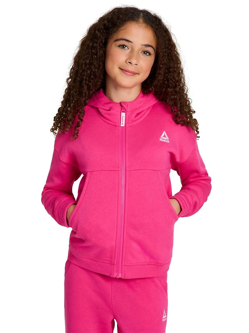 Girls' Reebok Encore Full Zip Hoodie
