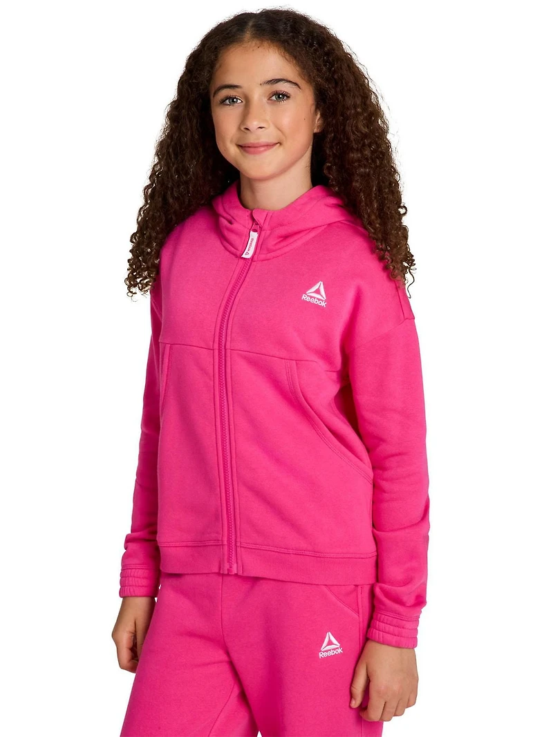Girls' Reebok Encore Full Zip Hoodie