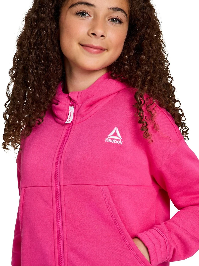 Girls' Reebok Encore Full Zip Hoodie