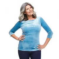 Haut en velours gaufré Penmans pour femmes