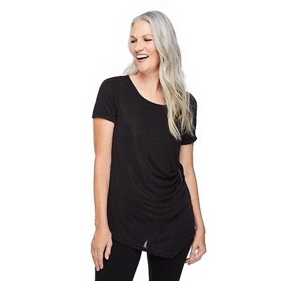 Haut en lurex avec boucle en métal Penmans pour femmes