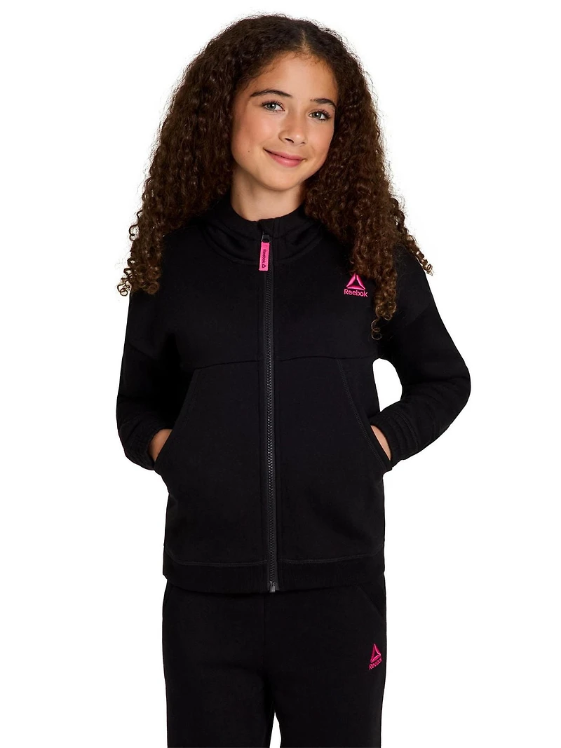 Girls' Reebok Encore Full Zip Hoodie