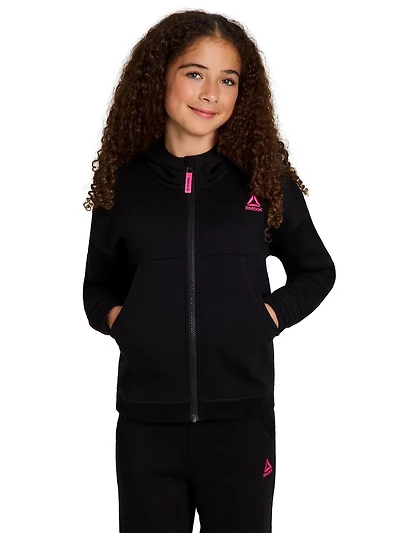 Girls' Reebok Encore Full Zip Hoodie
