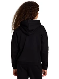 Reebok sweat à capuche zippé encore pour fille Tailles 4/5-14/16