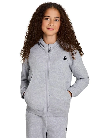 Girls' Reebok Encore Full Zip Hoodie