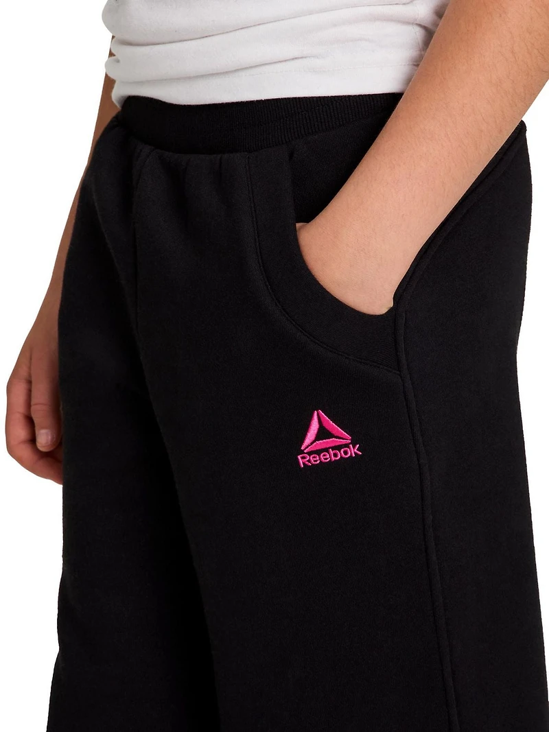 Girls' Reebok Downtime Puddle Pant, Sizes 4/5-14/16