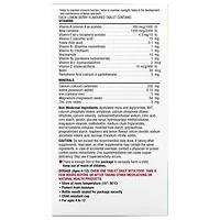 Centrum Junior Complet, un supplément complet de vitamines et de vitamine D à croquer, en format de 60 comprimés