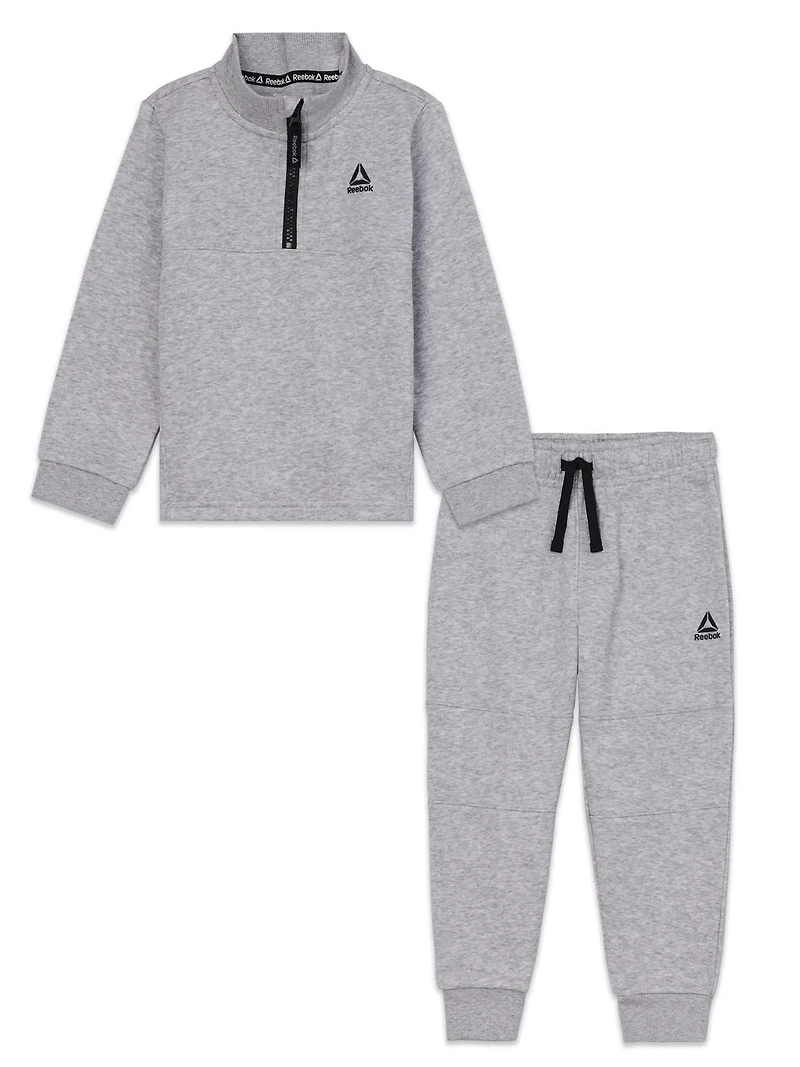 Reebok Ensemble 2 pièces  Adventure avec pull demi-zip Tailles 2T-5T