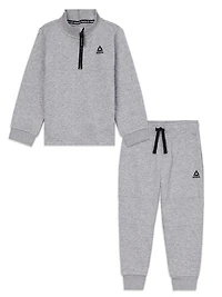 Reebok Ensemble 2 pièces  Adventure avec pull demi-zip Tailles 2T-5T