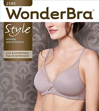 Soutien-gorge léger et frais sans armature de WonderBra 34-40B ; 34-42 °C 36-42 D, DD