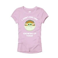 Girls Star Wars The Child No Grow Up T-Shirt