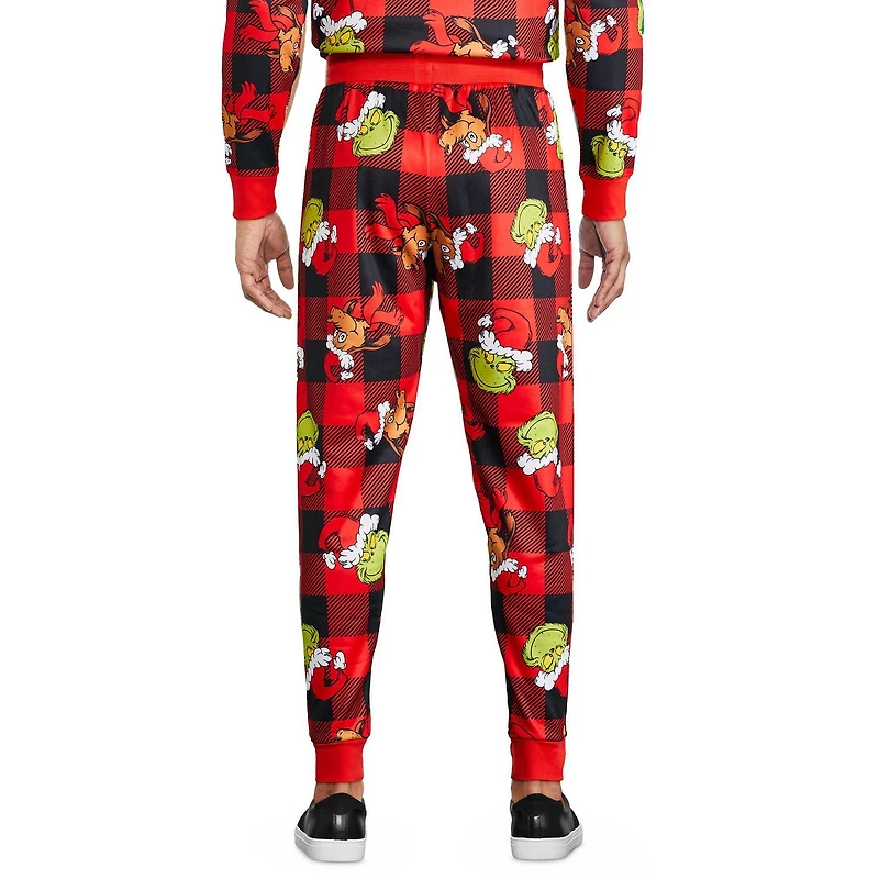 The Grinch Men's Fleece Jogger, Sizes S-XL