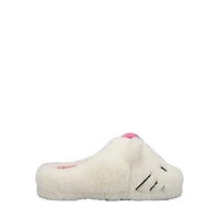 Mules en peluche Hello Kitty pour femmes Grandeurs disponibles: (5/6), (7/8), (9/10)