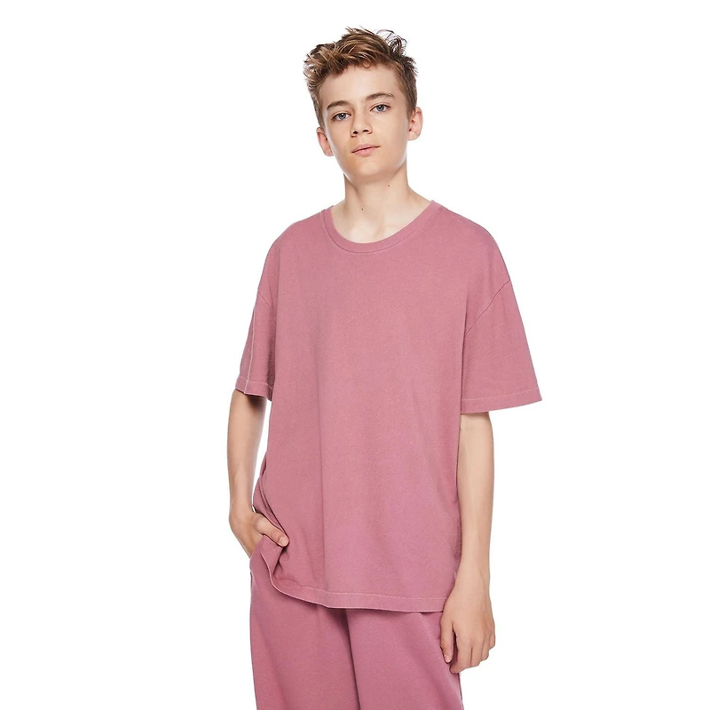 Jackson Boys' Washed Short Sleeve Crew Neck Tee