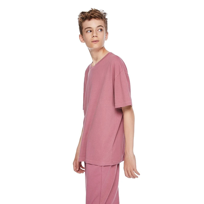 Jackson Boys' Washed Short Sleeve Crew Neck Tee