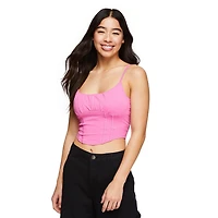 Débardeur de style corset No Boundaries pour femmes