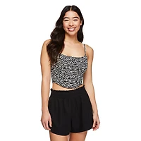No Boundaries Women's Corset Tank