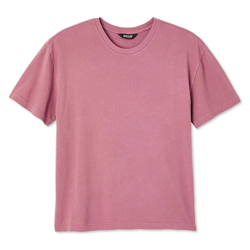 Jackson Boys' Washed Short Sleeve Crew Neck Tee