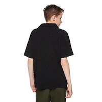 Jackson Boys' Short Sleeve Split V-Neck Polo Shirt, Sizes M-XXL