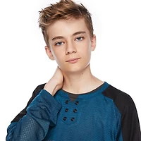 Jackson Boys' Long Sleeve Oversized Hockey Jersey