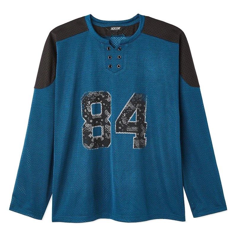 Jackson Boys' Long Sleeve Oversized Hockey Jersey