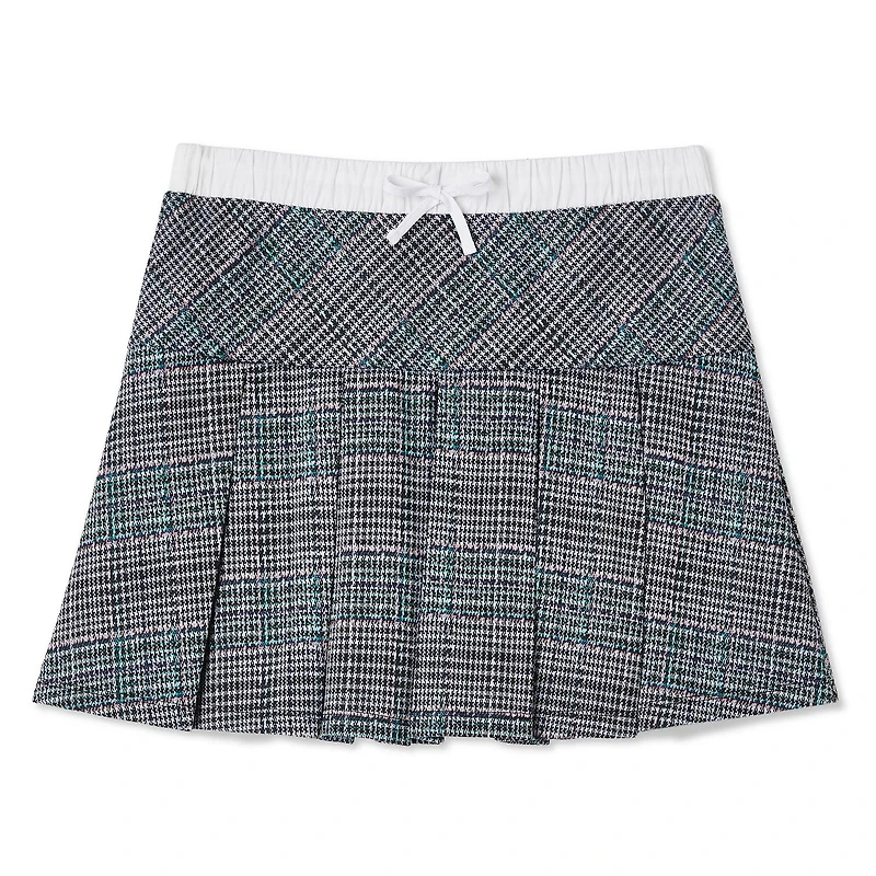 My Sister's Closet Girls' Pull On Fooler Pleated Skort, Sizes S-XXL