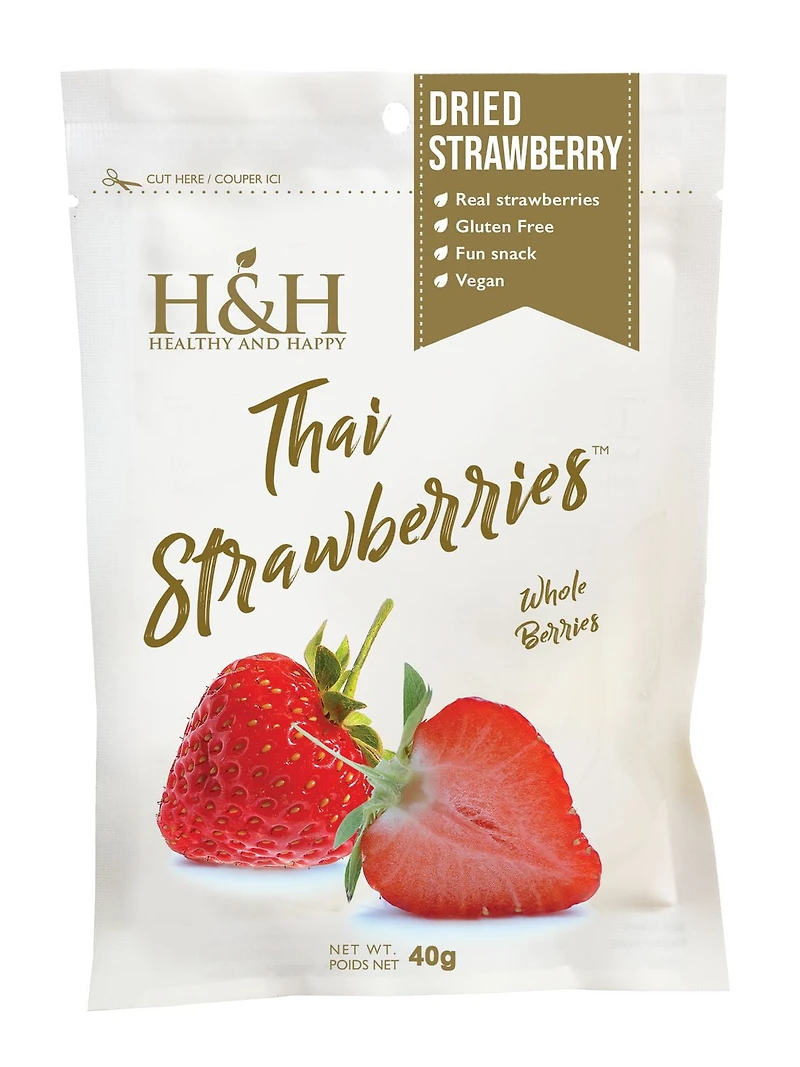 40g Thai Strawberries - H&H Healthy & Happy