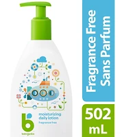 Babyganics Lotion Quotidienne, Sans Parfum, 502ml Ingrédients biologiques- 502ml