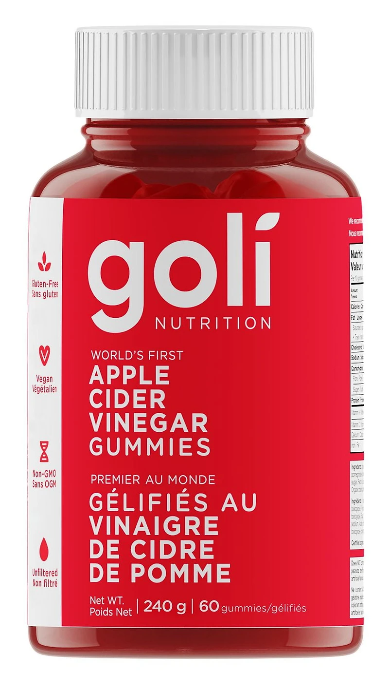 Goli Apple Cider Vinegar Gummies, Goli ACV Gummies
