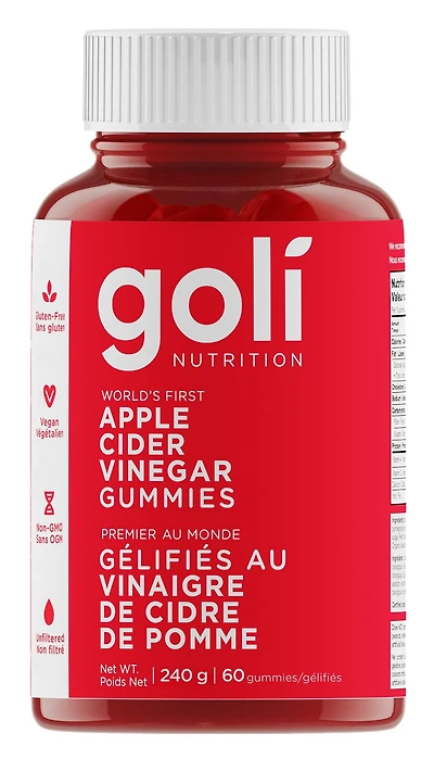 Goli Apple Cider Vinegar Gummies, Goli ACV Gummies